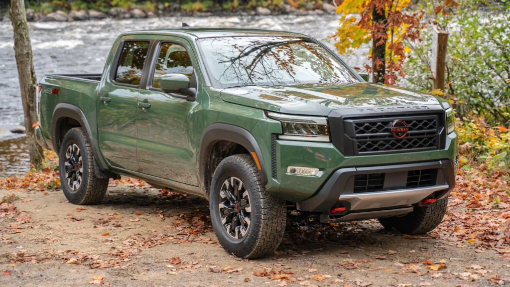 Nissan frontier mis-size truck